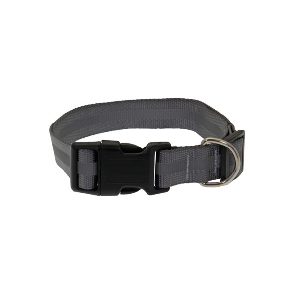 Collier réfléchissant -  gris
