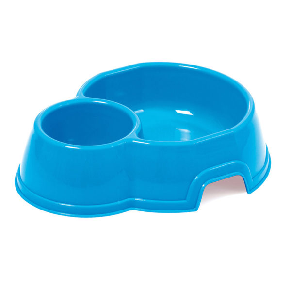 Ecuelle double - bleu
